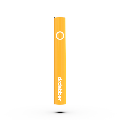 Front view of the Dr. Dabber Universal 510 Threaded Battery, showcasing its sleek, cylindrical shape against a plain white background.