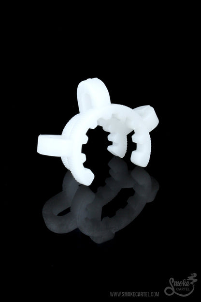 Blue / 18.8mm - Plastic Keck Clip for Glass on Glass Joints - Smoke Cartel - 