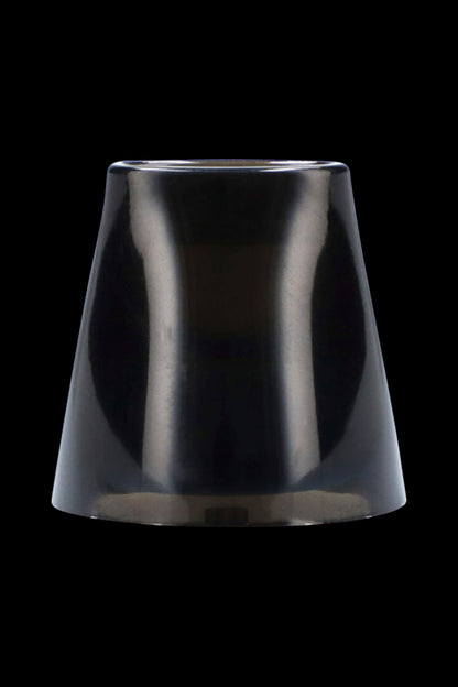 Black acrylic cannabis water pipe downstem.