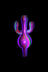 Psychedelic Cactus UV Glow Bubble Carb Cap
