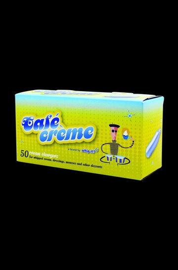 Café Crème Cream Chargers - 50 Pack