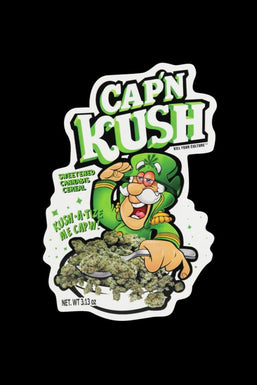 Cap'n Kush Sticker