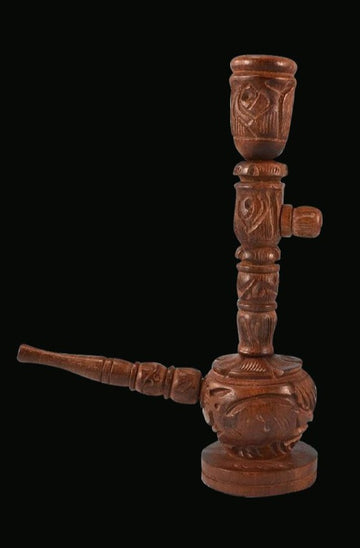 Carved Adjustable Wooden Pipe
