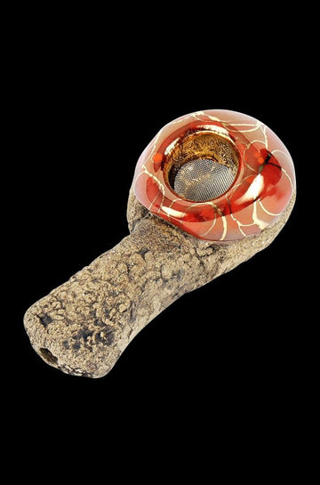 Celebration Pipes Panama Red - Gold Plated Bowl