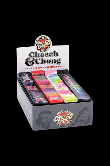 Cheech & Chong Ceramic Incense Burner - 12 Pack