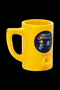 Cheech & Chong Wake & Bake Ceramic Mug Pipe - Rainbow