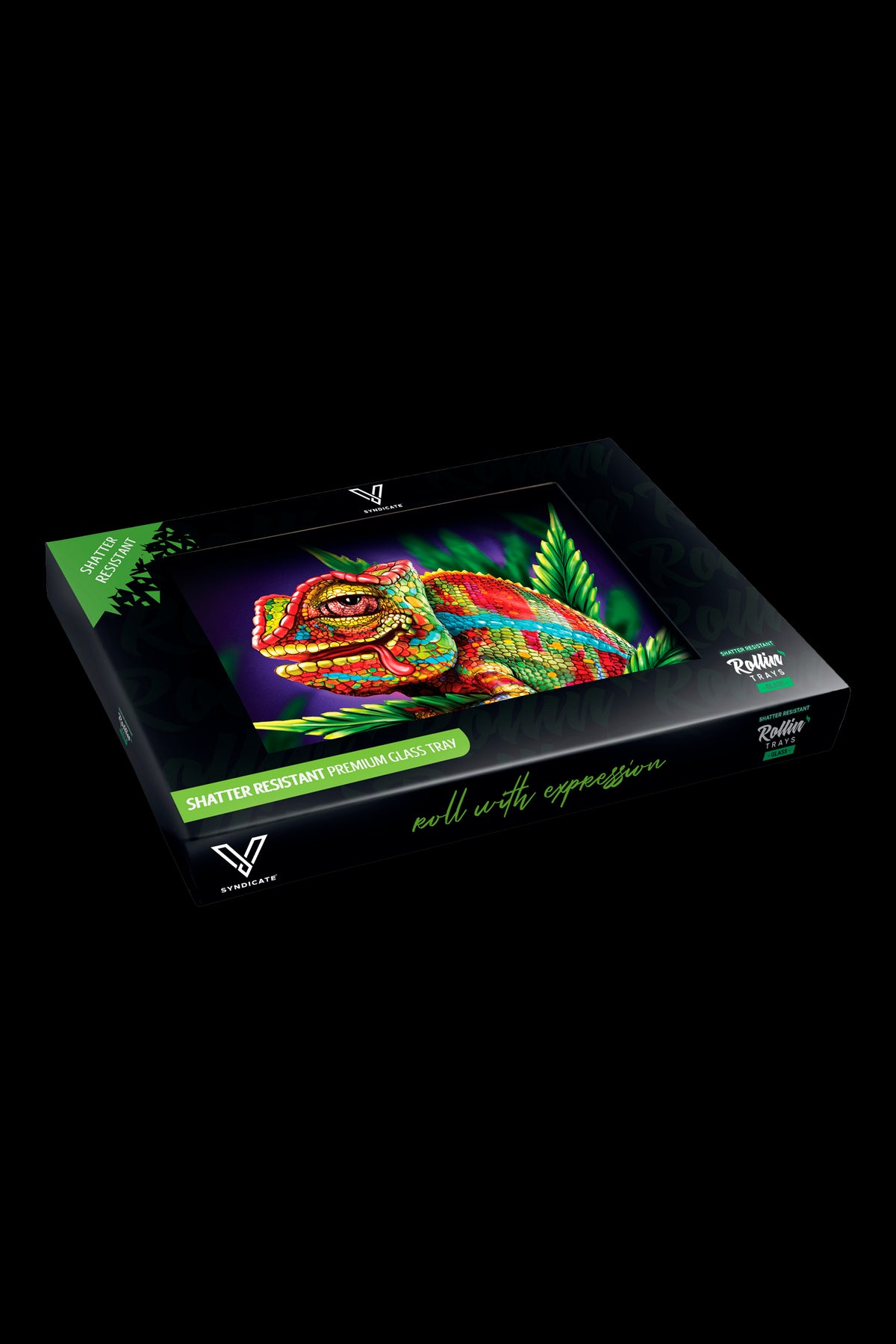 V Syndicate Glass Rolling Tray