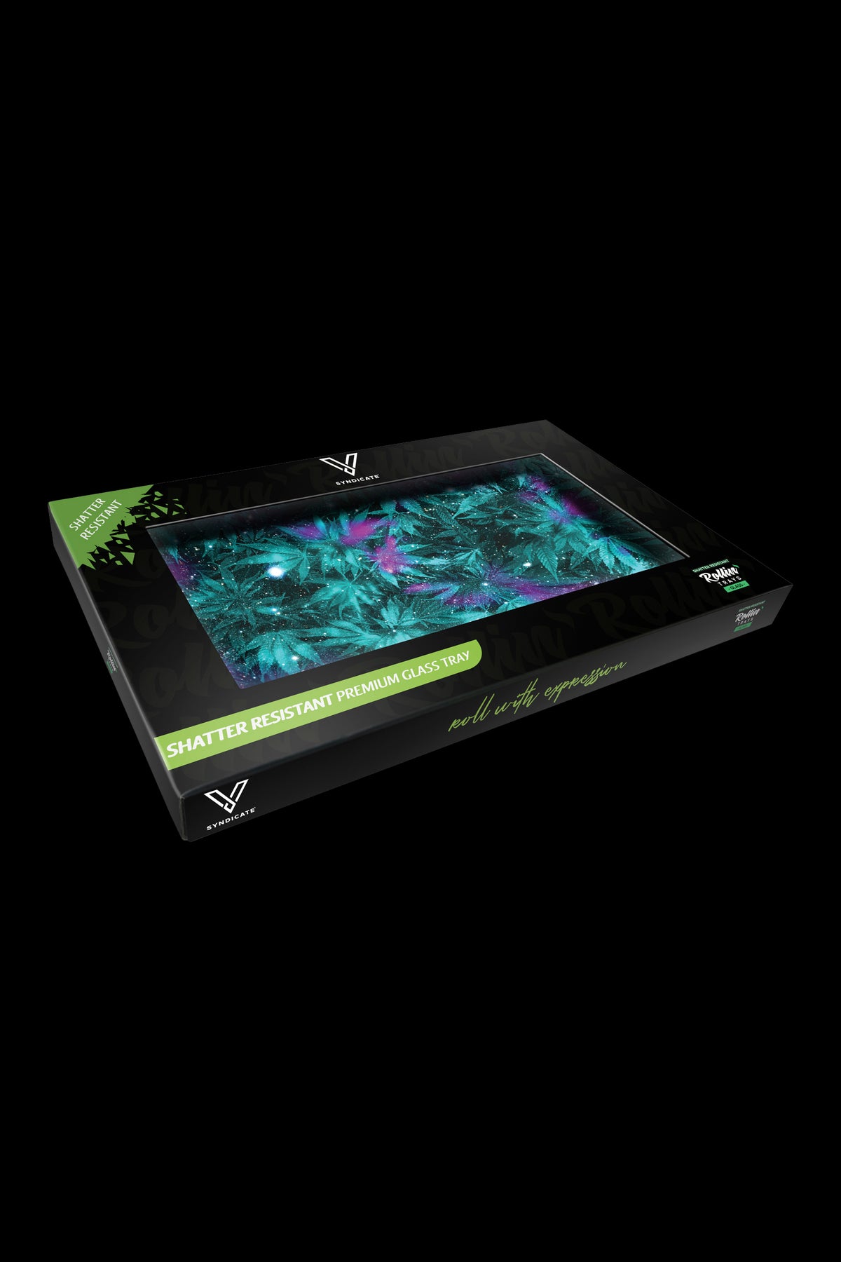 V Syndicate Glass Rolling Tray