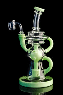 The "Orbit Seeker" Fab Egg Inception Recycler Dab Rig