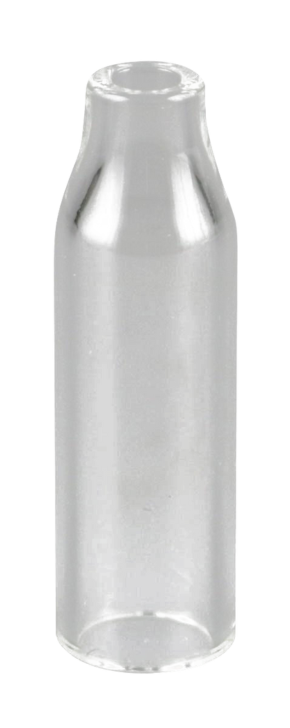 A front view of the Vivant Dabox Glass Chamber Replacement, showing the clear glass cylinder against a plain white background.