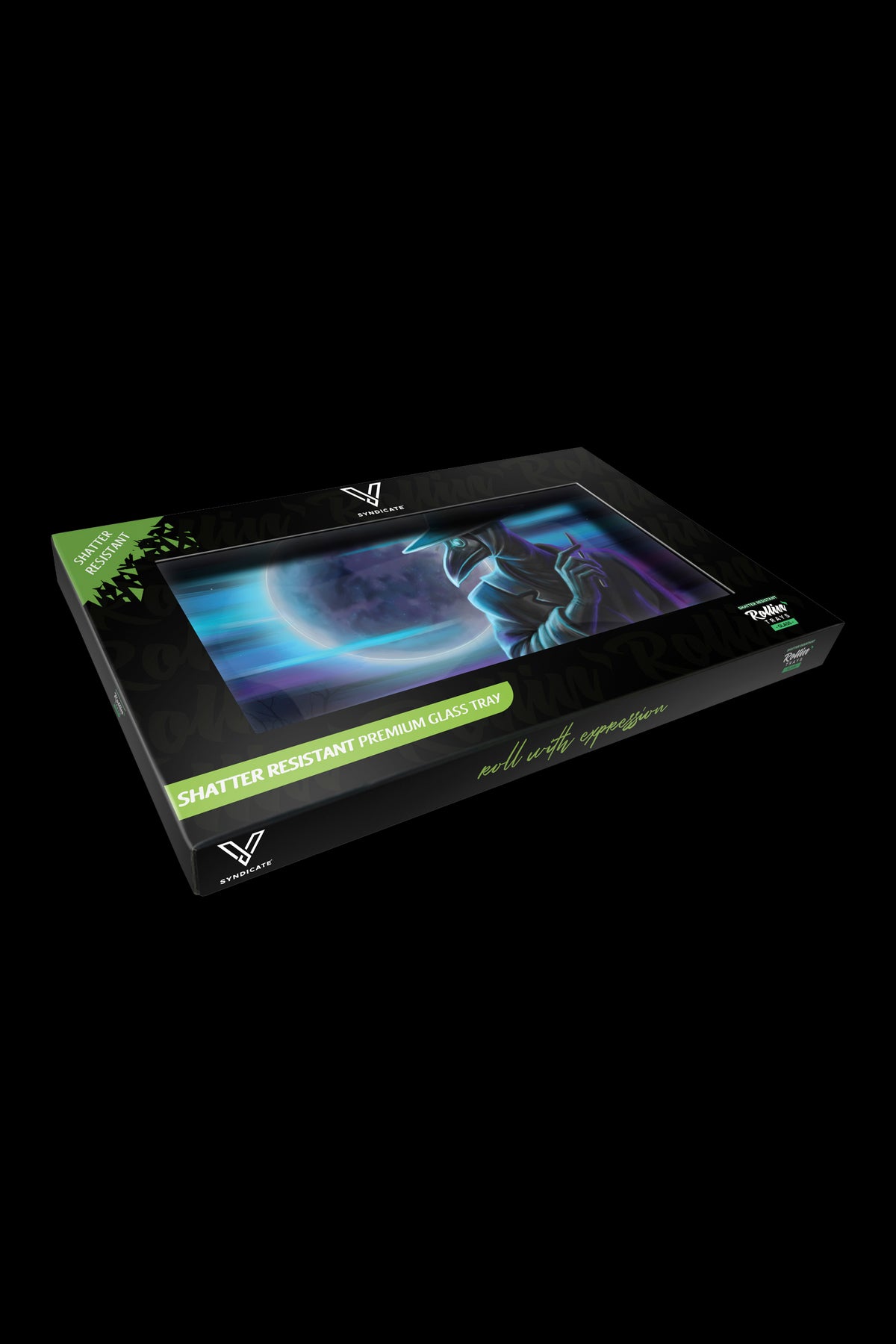 V Syndicate Glass Rolling Tray