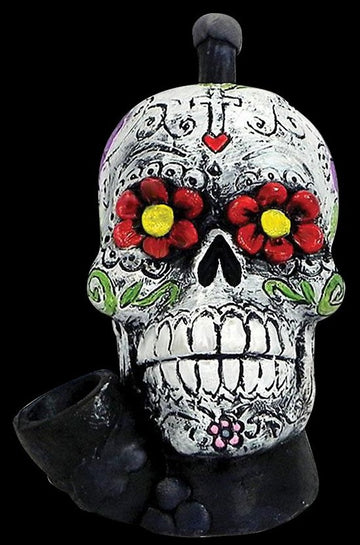 Day of the Dead Hand Pipe