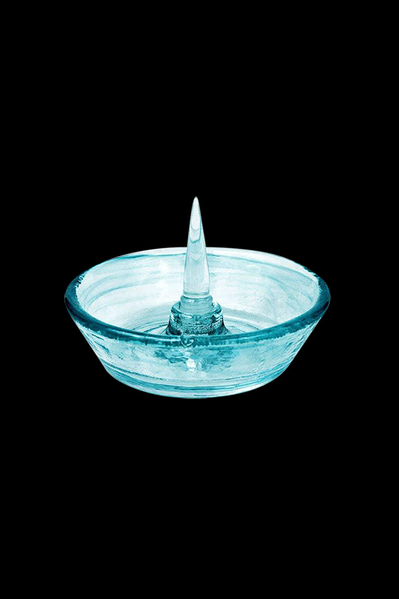 Glass Debowler Ashtray Removable Spike Smoke Cartel