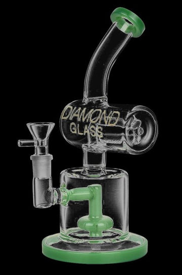 Diamond Inline Rig | Premium Glass Dab Rig | Smoke Cartel