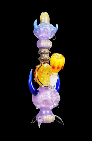 Double Skull Stack Water Pipe
