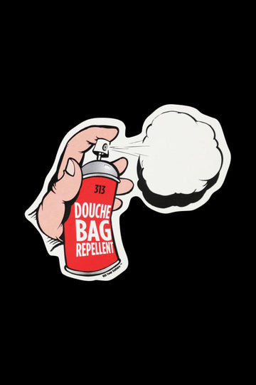 Douche Bag Repellent Sticker