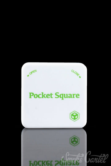 White color variant - ErrlyBird BudderBlocks Pocket Square