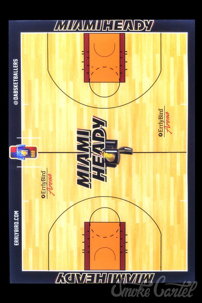 Miami Heady - ErrlyBird Basketball Silicone Mat - ErrlyBird - 
