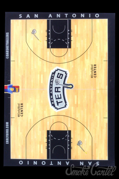 San Antonio Terps - ErrlyBird Basketball Silicone Mat - ErrlyBird - 