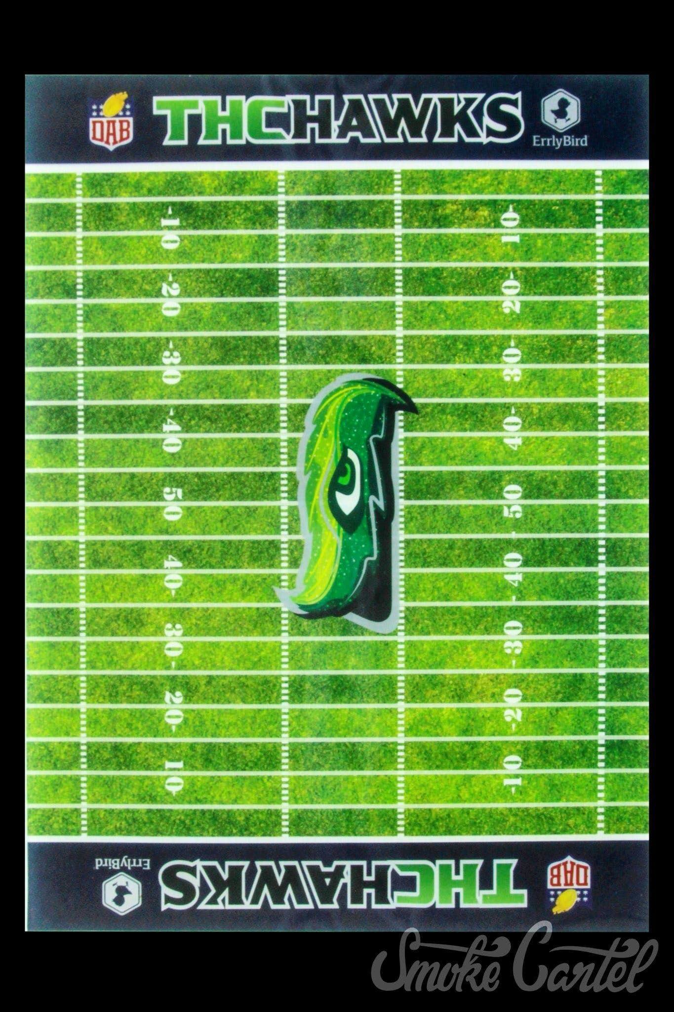 Seattle THCHawks - ErrlyBird Football Silicone Mat - ErrlyBird - 