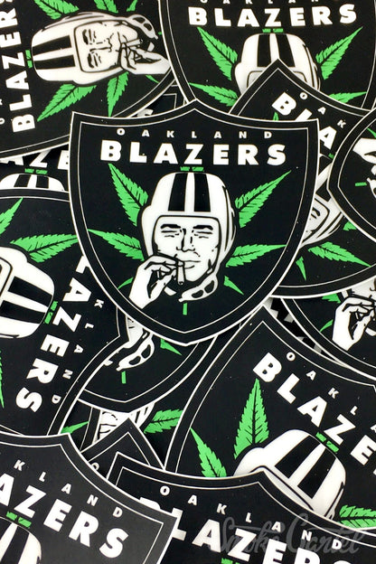 Oakland Blazers - ErrlyBird Football Sticker - ErrlyBird - 