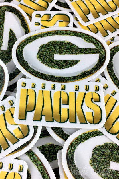 Green Bud Packs - ErrlyBird Football Sticker - ErrlyBird - 