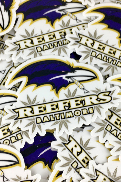 Baltimore Reefers - ErrlyBird Football Sticker - ErrlyBird - 