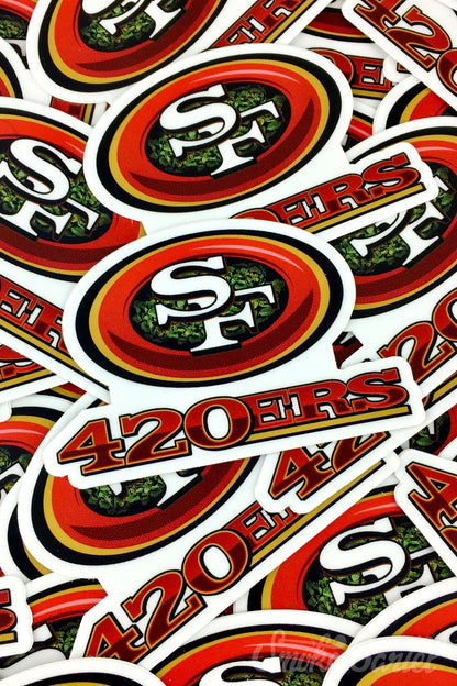 San Francisco 420ers - ErrlyBird Football Sticker - ErrlyBird - 
