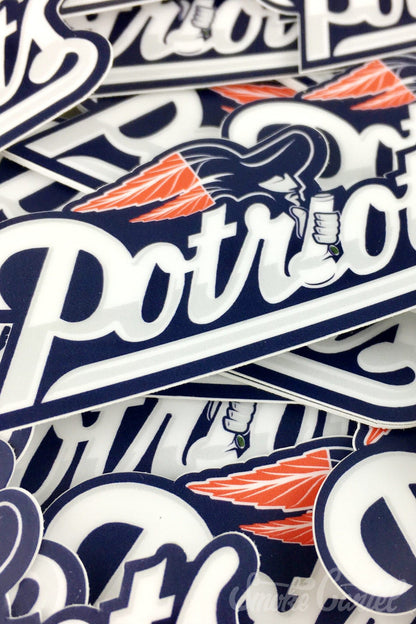 New England Potriots - ErrlyBird Football Sticker - ErrlyBird - 