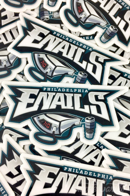 Philadelphia Enails - ErrlyBird Football Sticker - ErrlyBird - 