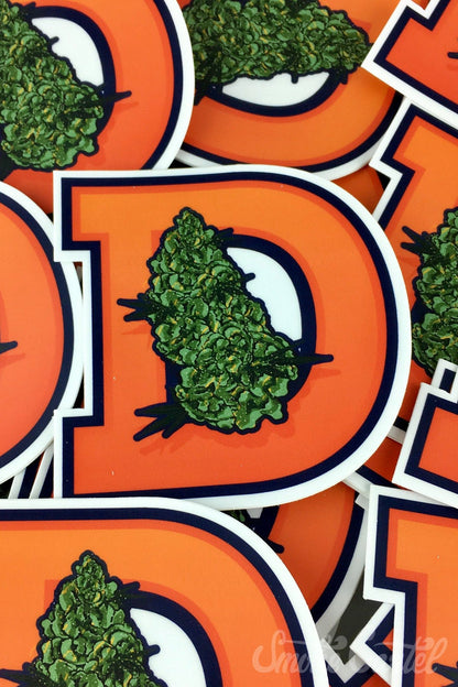 Denver Broncolas - ErrlyBird Football Sticker - ErrlyBird - 