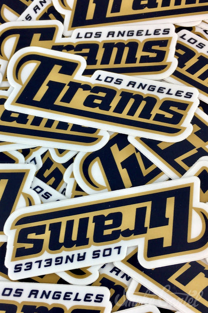 Los Angeles Grams - ErrlyBird Football Sticker - ErrlyBird - 