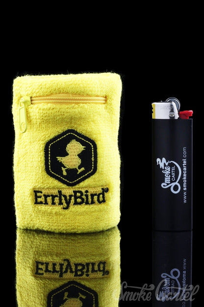 With lighter for scale