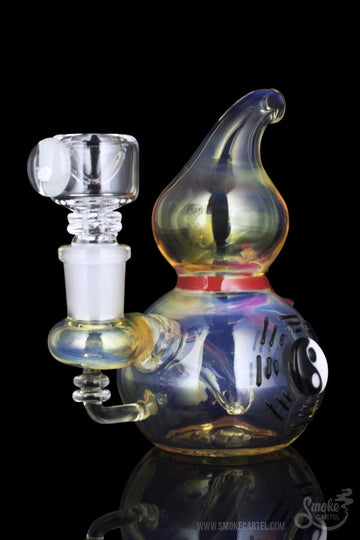 Featured View - Fire - Empire Glassworks "Great Gourd" Fumed Mini Rig