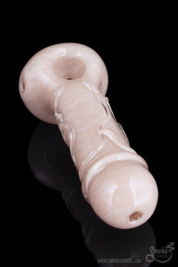 Empire Glassworks "Penis Pipe" Worked Spoon