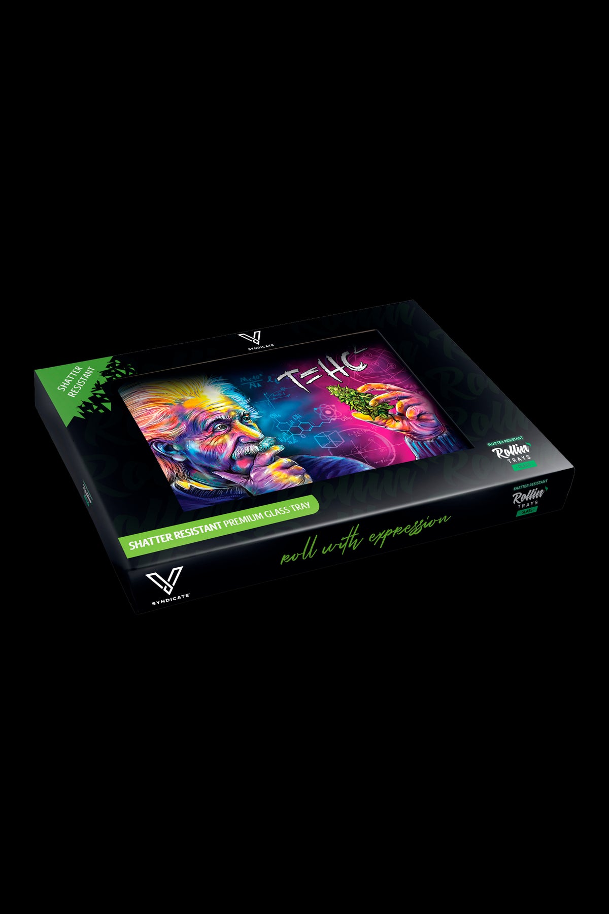 V Syndicate Glass Rolling Tray