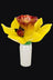 Empire Glassworks Daffodil Herb Slide