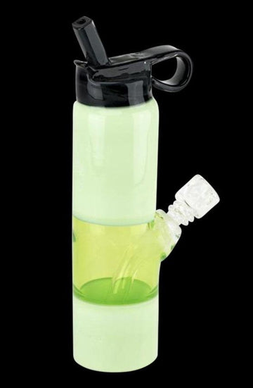 Water Bottle Mini Rig - Lime