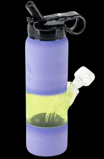 Water Bottle Mini Rig - Purple