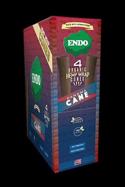 Endo Organic Hemp Wrap Cones - 15 Pack