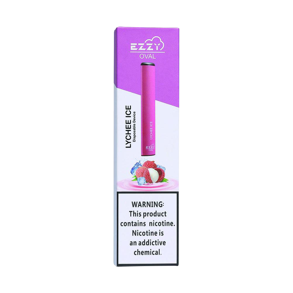 Ezzy Oval 1.3mL Disposable Nicotine Vape 10pc Display