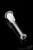 4.5 Inches / Black - Sleek And Simple 18.8mm to 14.5mm Showerhead Downstem - Smoke Cartel - - Sleek And Simple 18.8mm to 14.5mm Showerhead Downstem