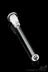 4.5 Inches / Black - Sleek And Simple 18.8mm to 14.5mm Showerhead Downstem - Smoke Cartel - - Sleek And Simple 18.8mm to 14.5mm Showerhead Downstem