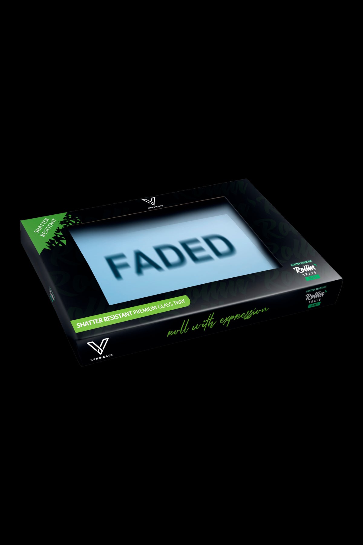 V Syndicate Glass Rolling Tray