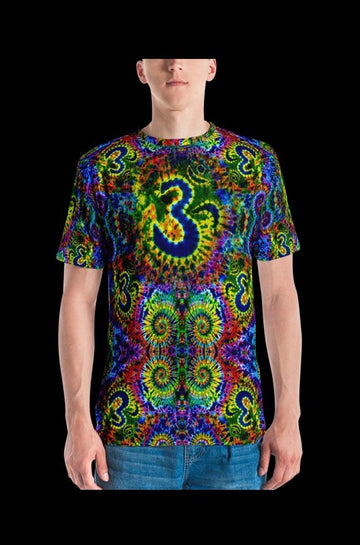 Feed A Hippie Sublimated Tie Dye Print T-Shirt