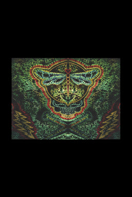 Feed A Hippie "Jolly Dragonfly" Tapestry