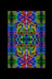 Feed A Hippie "Rainbow Om" Tie-Dye Tapestry