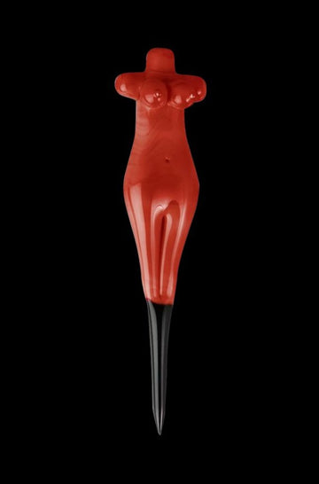 Feminine Fertility Idol Glass Dabber Tool