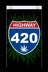 Highway 420 - 420 Inspired Fly Flags