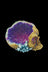 Fujima Geode Skull Polyresin Ashtray